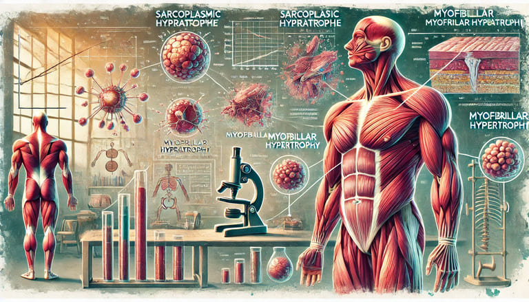 Hipertrofia Sarcoplasmática e Miofibrilar - Entenda a Fisiologia Muscular